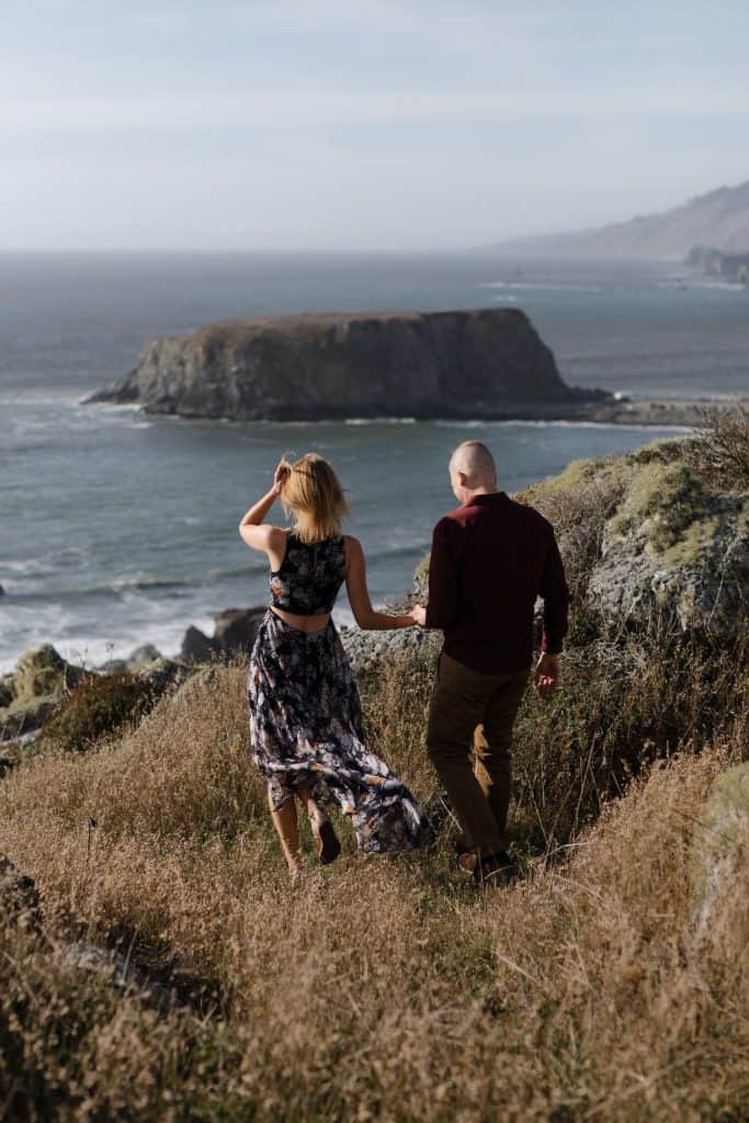 Goat Rock Beach Jenner Engagement session