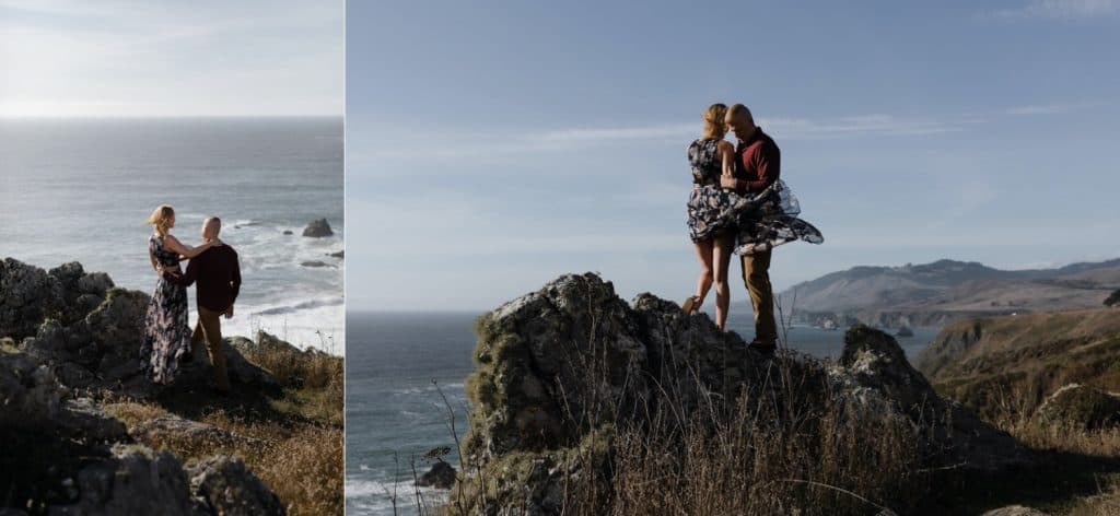 Goat Rock Beach Jenner Engagement session