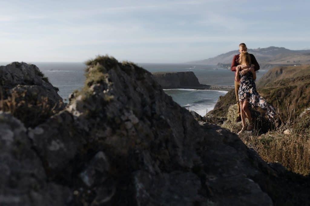 Goat Rock Beach Jenner Engagement session