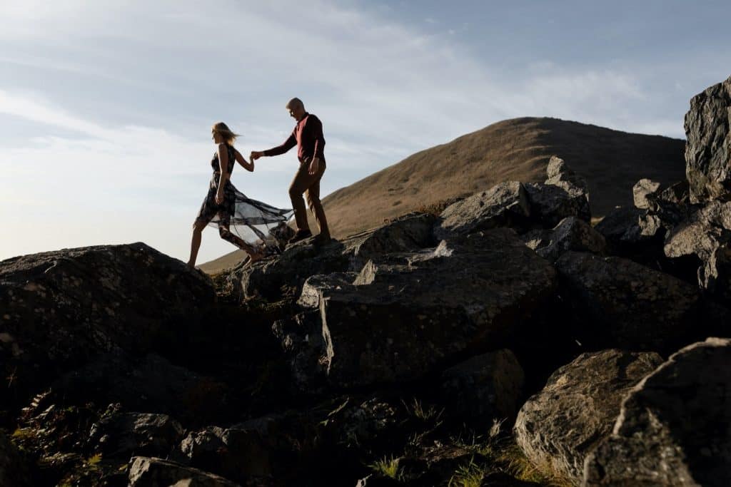 Goat Rock Beach Jenner Engagement session