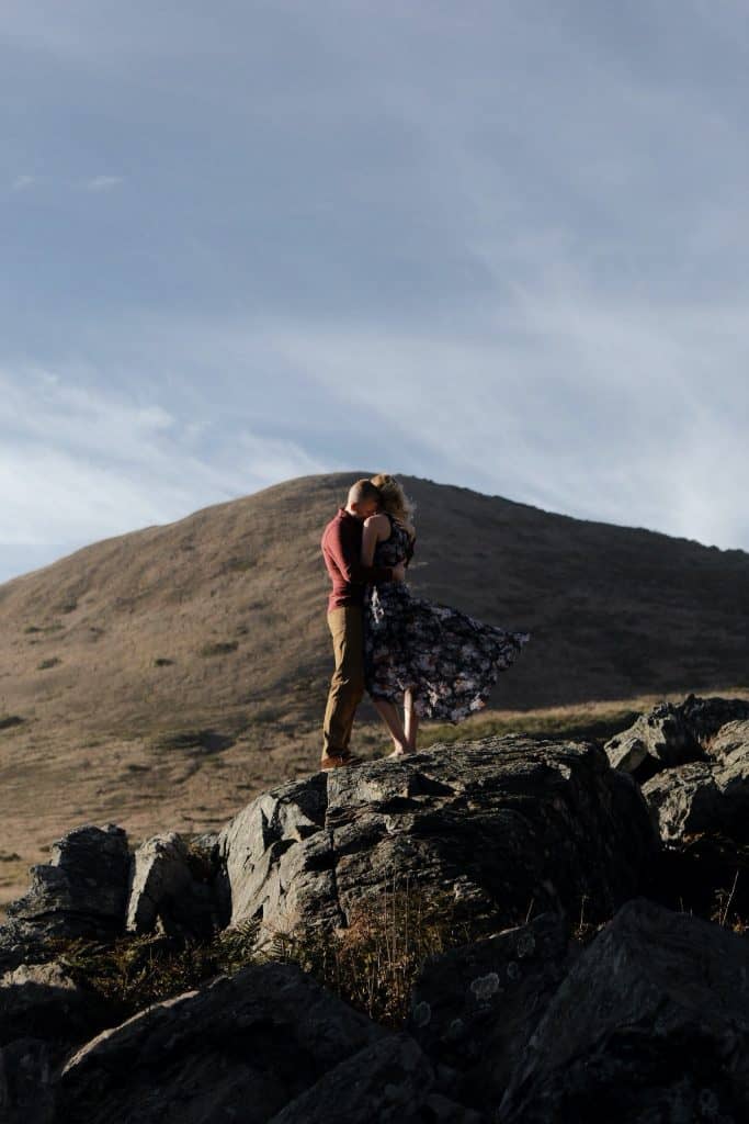 Goat Rock Beach Jenner Engagement session