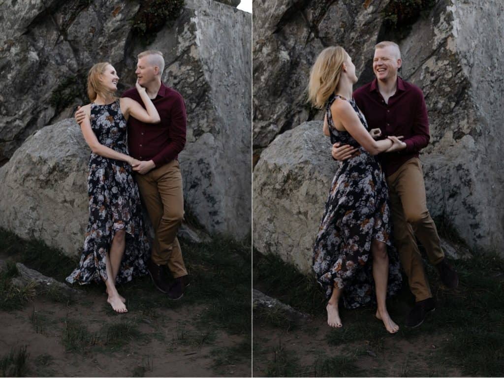 Goat Rock Beach Jenner Engagement session