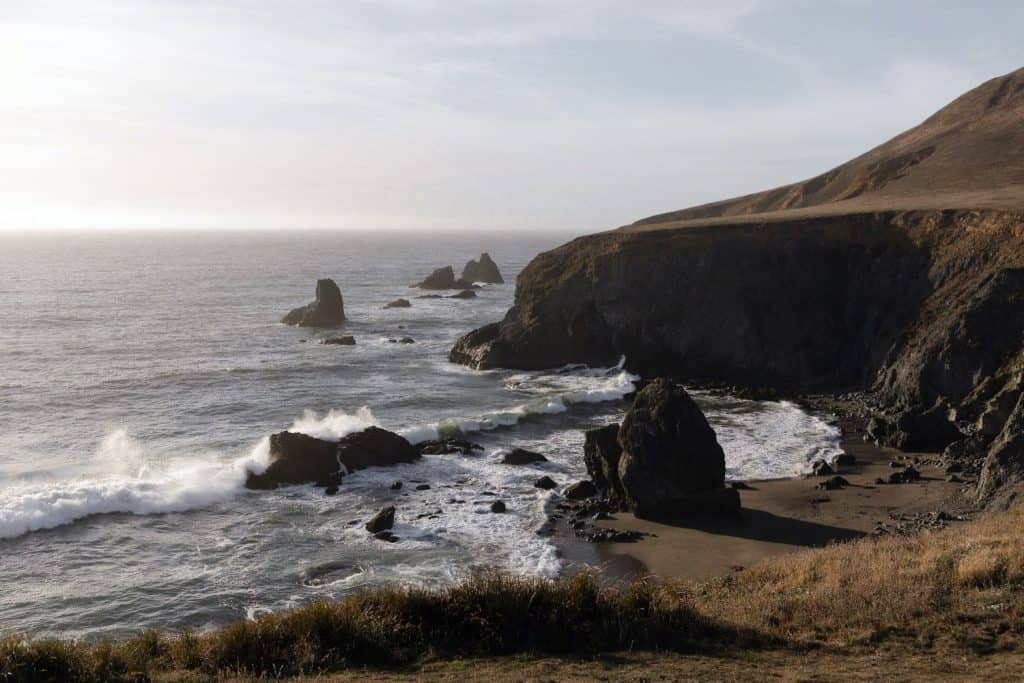 Goat Rock Beach Jenner Engagement session