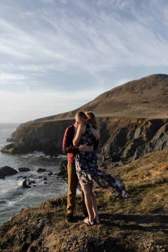 Goat Rock Beach Jenner Engagement session