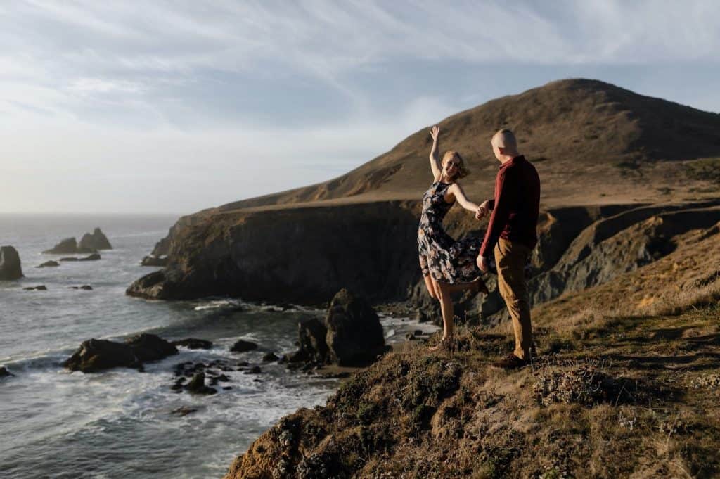 Goat Rock Beach Jenner Engagement session
