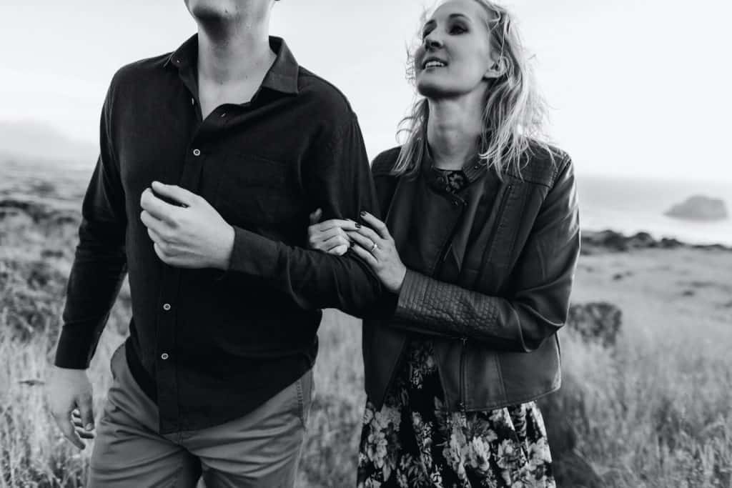 Goat Rock Beach Jenner Engagement session