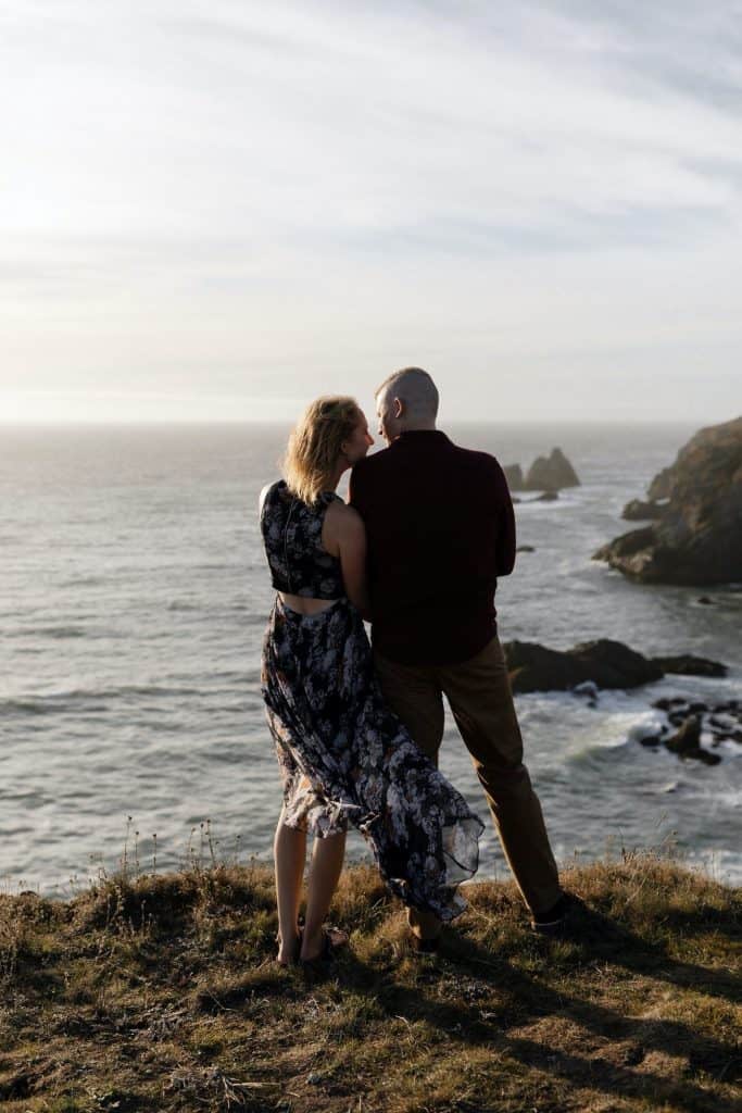 Goat Rock Beach Jenner Engagement session