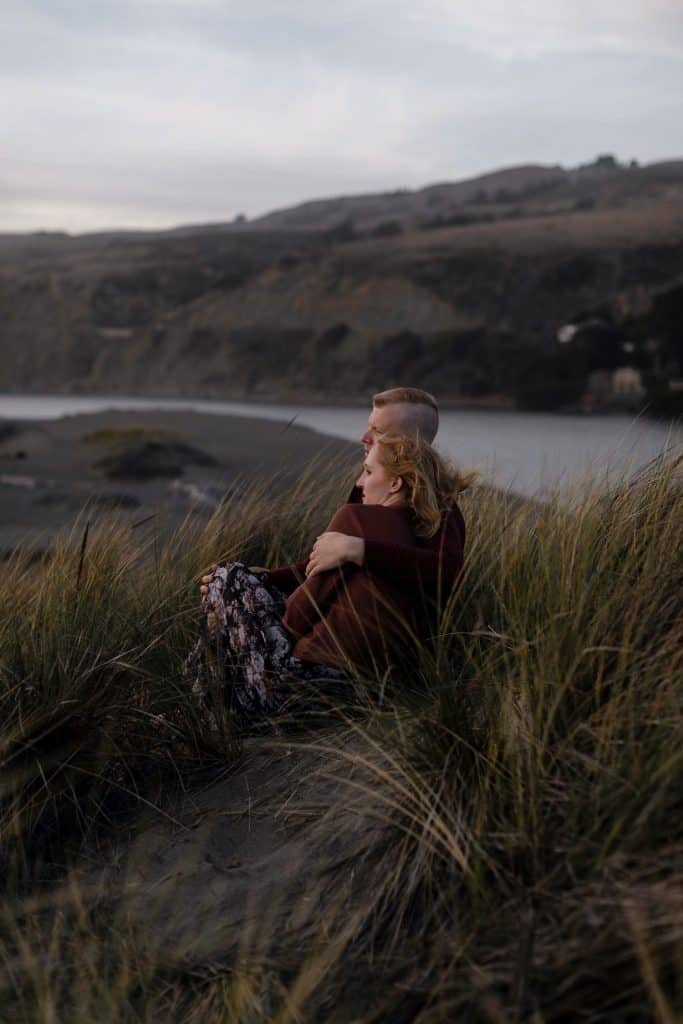 Goat Rock Beach Jenner Engagement session
