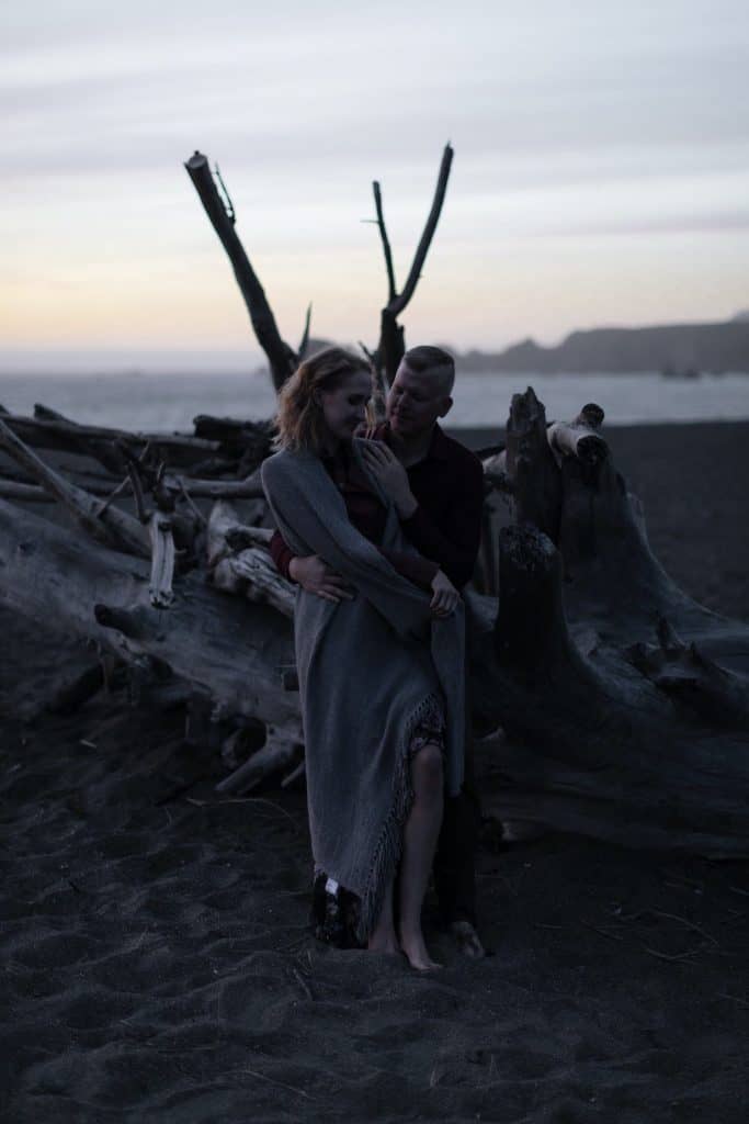 Goat Rock Beach Jenner Engagement session