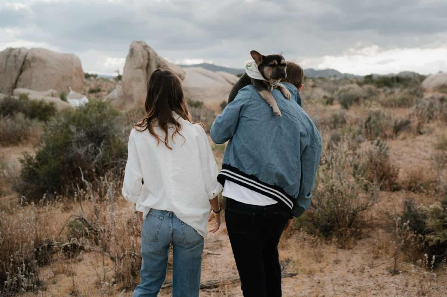 Lifestyle Relaxed Pioneertown Couple Session