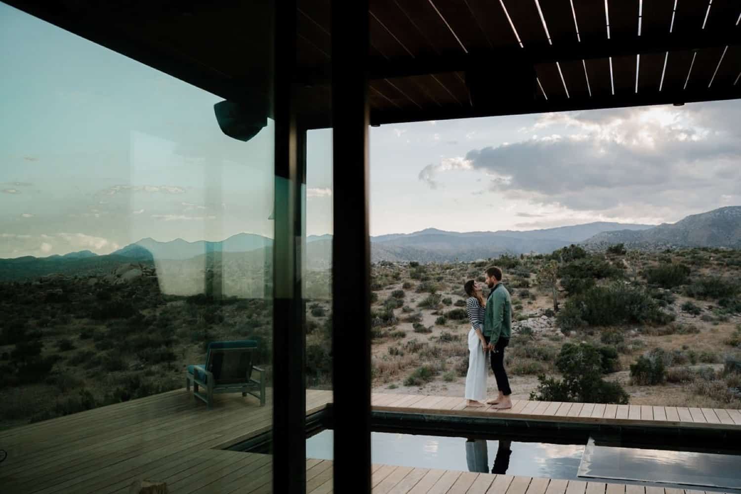 Lifestyle Relaxed Pioneertown Couple Session