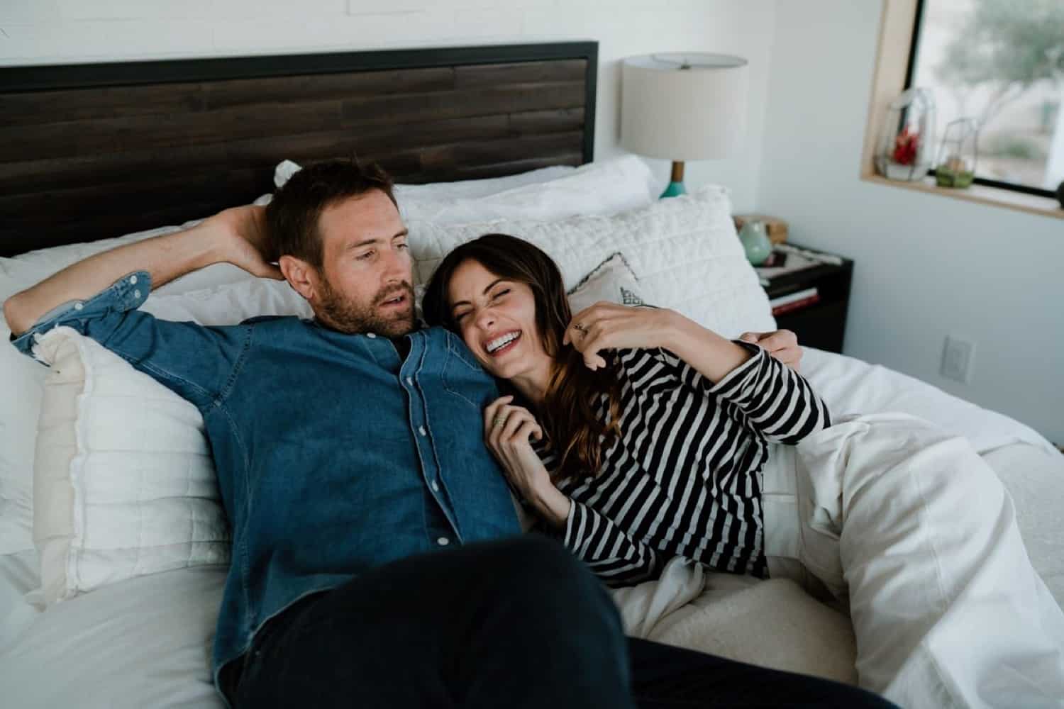 Lifestyle Relaxed Pioneertown Couple Session