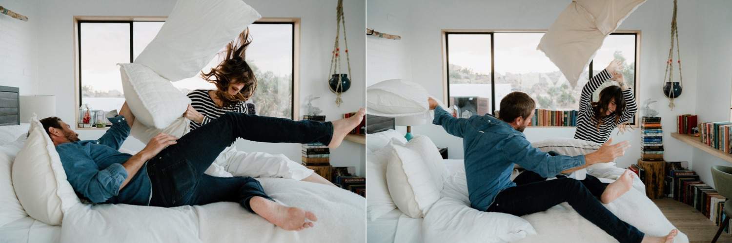 Lifestyle Relaxed Pioneertown Couple Session