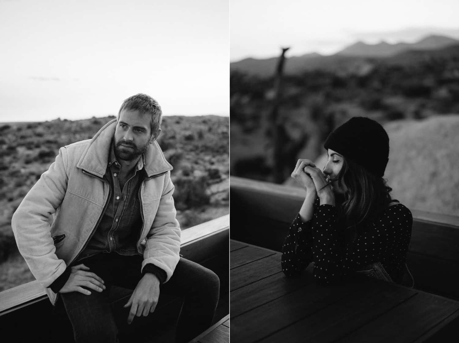 Lifestyle Relaxed Pioneertown Couple Session