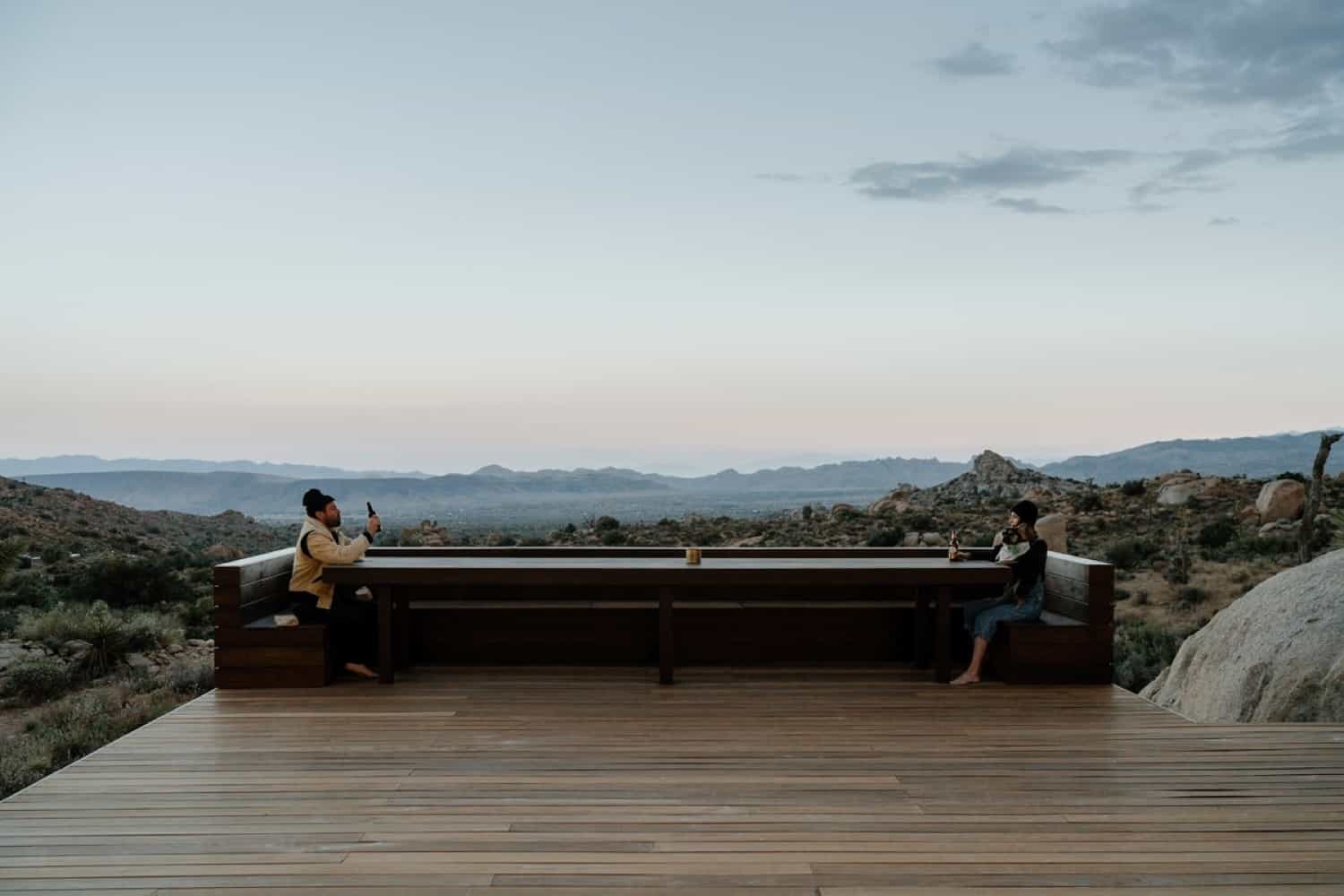 Lifestyle Relaxed Pioneertown Couple Session