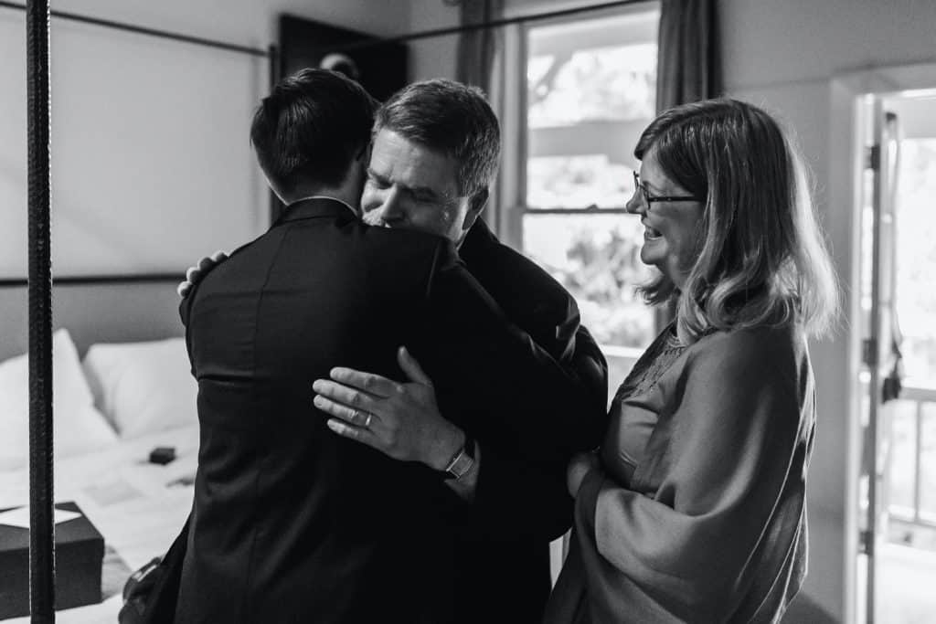 Intimate Outdoor Art Club Wedding Mill Valley