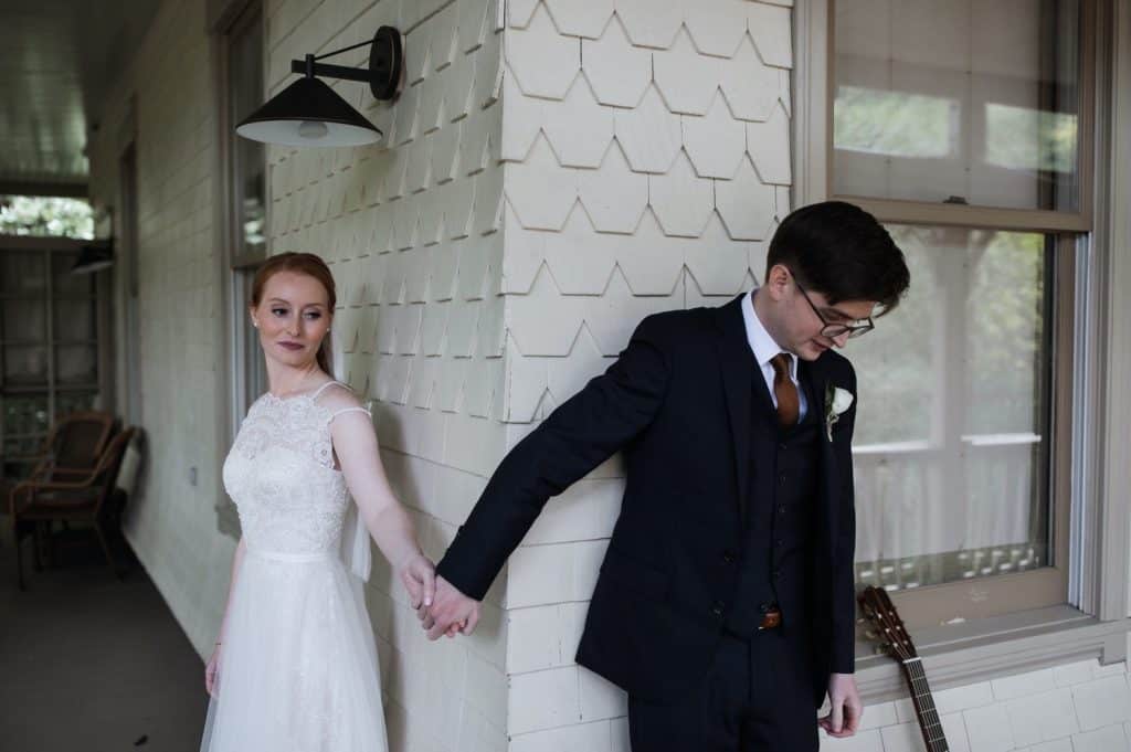 Intimate Outdoor Art Club Wedding Mill Valley