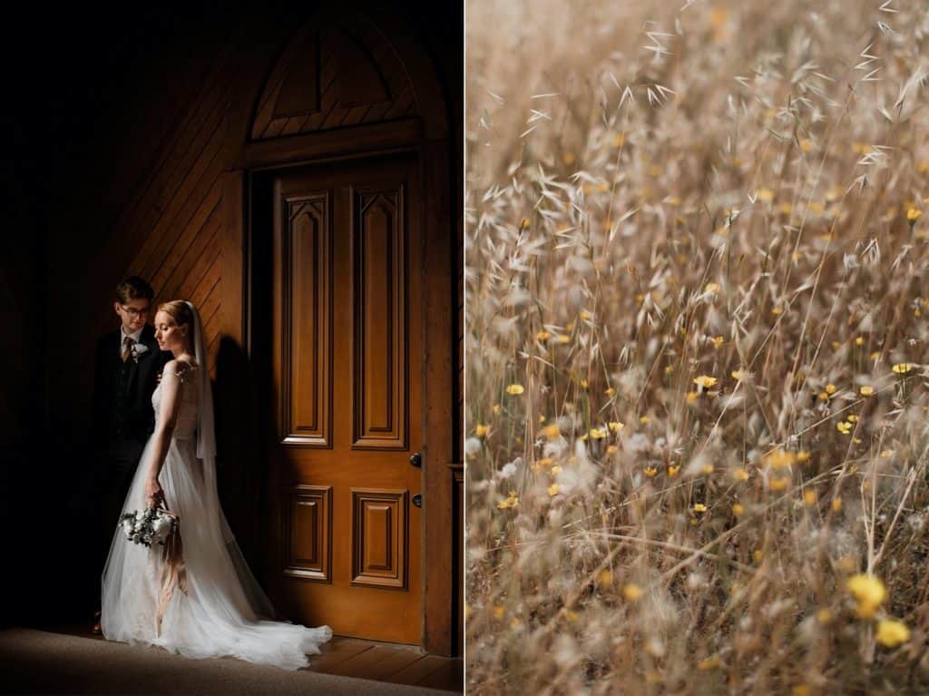 Intimate Old St. Hilary’s Chapel Wedding in Mill Valley