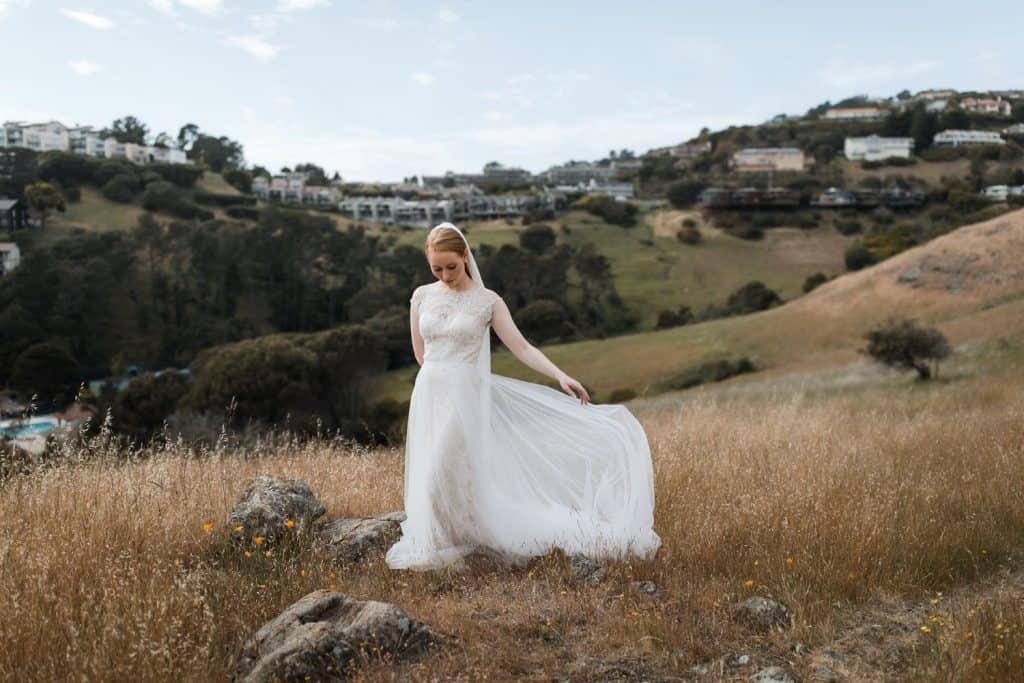 Intimate Old St. Hilary’s Chapel Wedding in Mill Valley