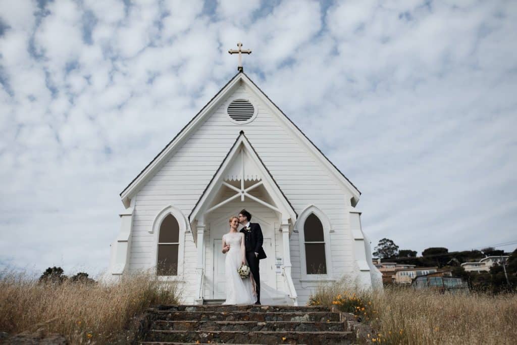 Intimate Old St. Hilary’s Chapel Wedding in Mill Valley