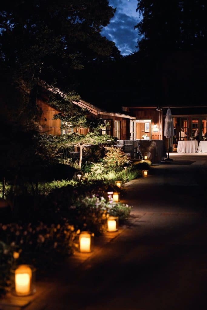 Intimate Outdoor Art Club Wedding Mill Valley
