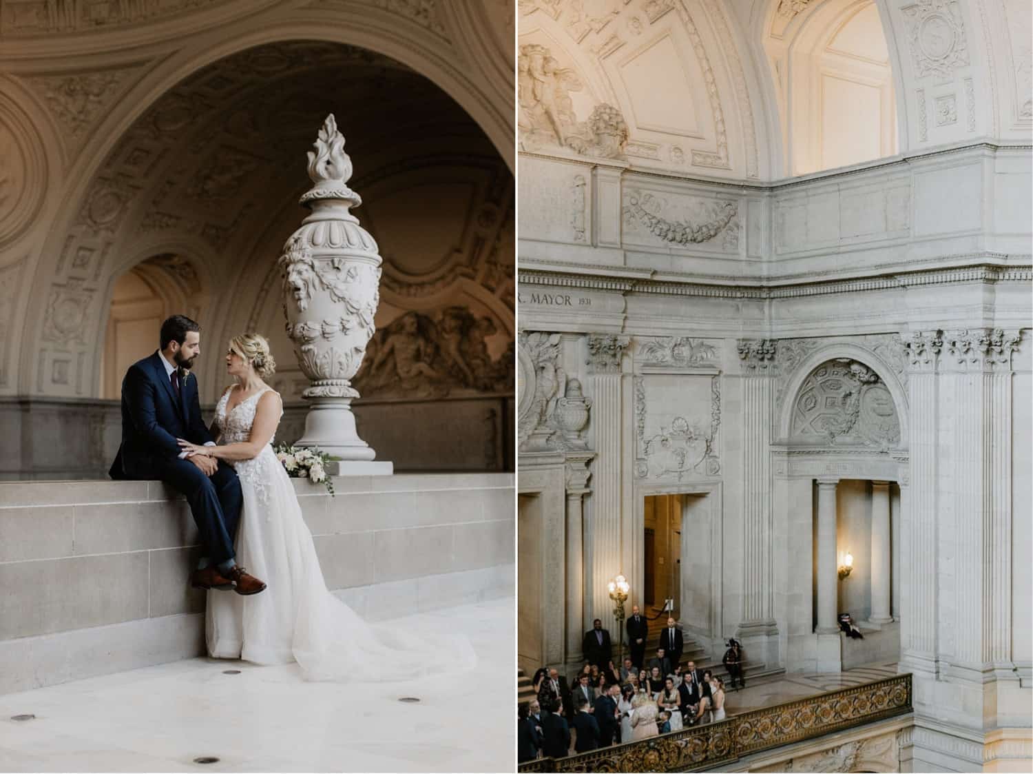 San Francisco City Hall Wedding | Sebastien Bicard Photography
